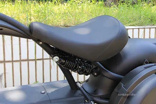 LinksEride M1P Citycoco 2000W 60V 30Ah Full Suspension Fat Tire Lithium Electric Scooter - Upzy.com