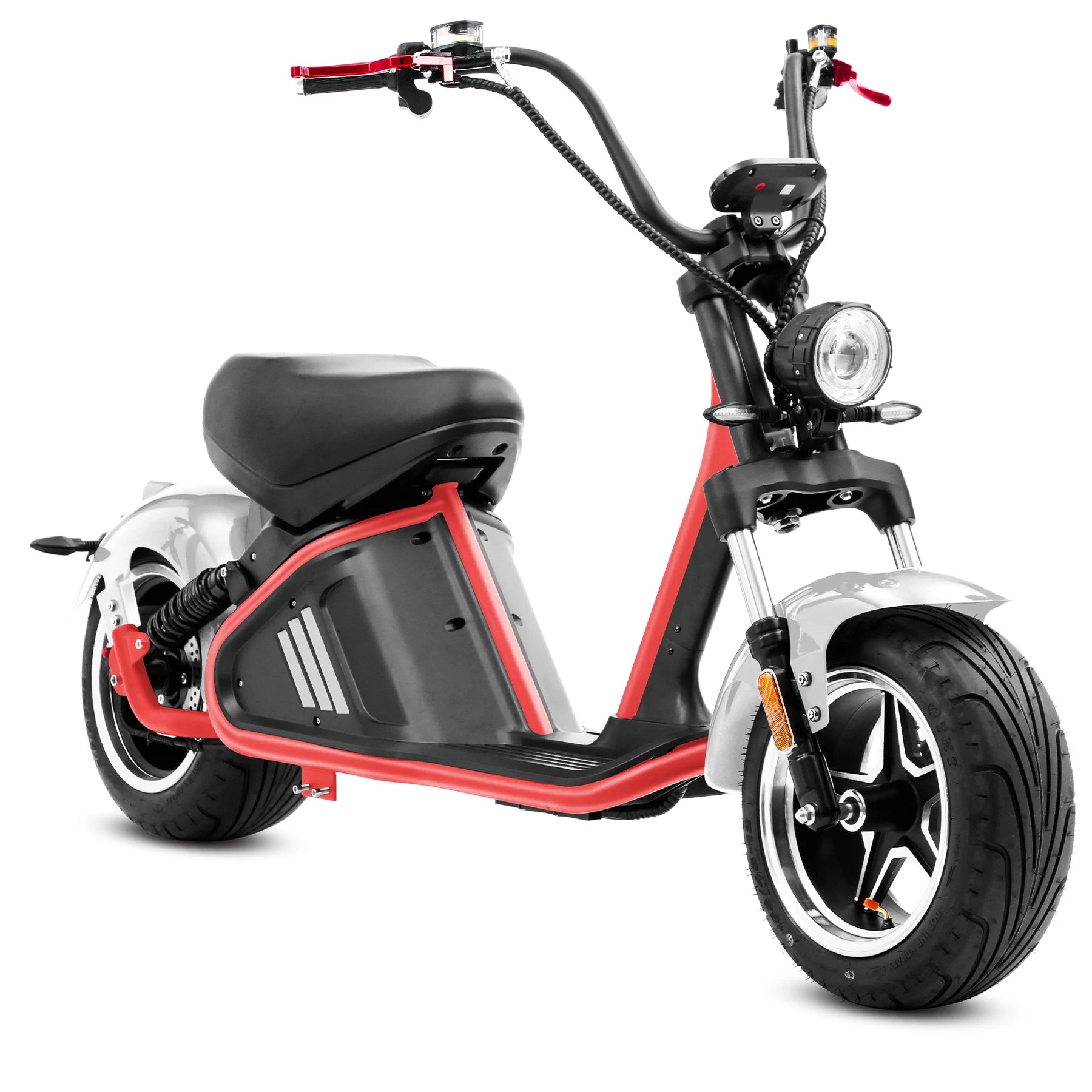 LinksEride M2 Big Wheel 3000W 60V 40Ah Fat Tire Lithium Electric Scooter - Upzy.com
