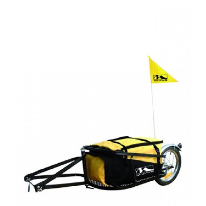 M-Wave Single Track 40 Bicycle Luggage Trailer, 640081 - Upzy.com