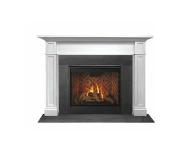 Majestic AFAAMPB Acadia Flush Mantel for 36" Fireplace in Primed MDF - Upzy.com