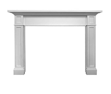 Majestic AFAAMPC Acadia Flush Mantel for 42" Fireplace in Primed MDF - Upzy.com