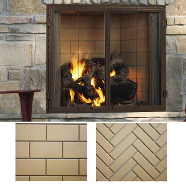 Majestic Castlewood 42" Outdoor Wood Burning Fireplace - Upzy.com