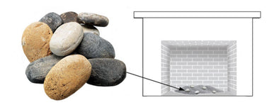 Majestic CK32 Contemporary Conversion Kit for Quartz 32, 2 Bags Media and Stones - Upzy.com