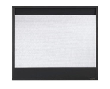 Majestic DBM36BK Decorative Black Mesh 36" Inside Fit Front in Black - Upzy.com