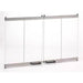Majestic DM1742S Original Bi-Fold Glass Doors for 42" Wood Burning Fireplaces with Stainless Steel Trim - Upzy.com