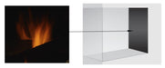 Majestic LINER-36PIER Reflective Black Glass Interior Panels for Peninsula - Upzy.com