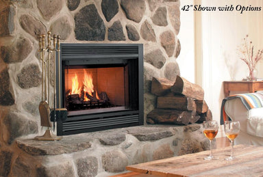 Majestic SA36C Sovereign 36" HEAT CIRCULATING Wood Burning Fireplace - Upzy.com