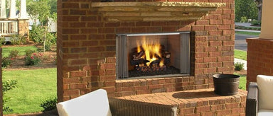 Majestic Villawood 36" ODVILLA-36 Outdoor Wood Burning Fireplace - Upzy.com