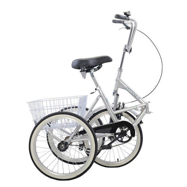 Mantis Tri-Rad 20" Adult Folding Tricycle Trike - Upzy.com