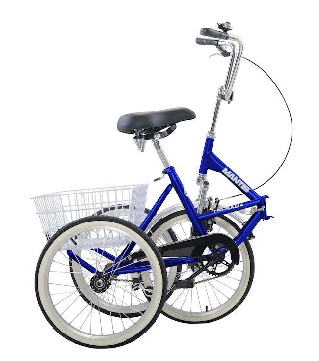 Mantis Tri-Rad 20" Adult Folding Tricycle Trike - Upzy.com