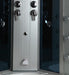 Mesa 701A In-Home Walk-In Steam Shower Tub Combo w/ Blue Glass 66"L x 66"W x 85"H - Upzy.com