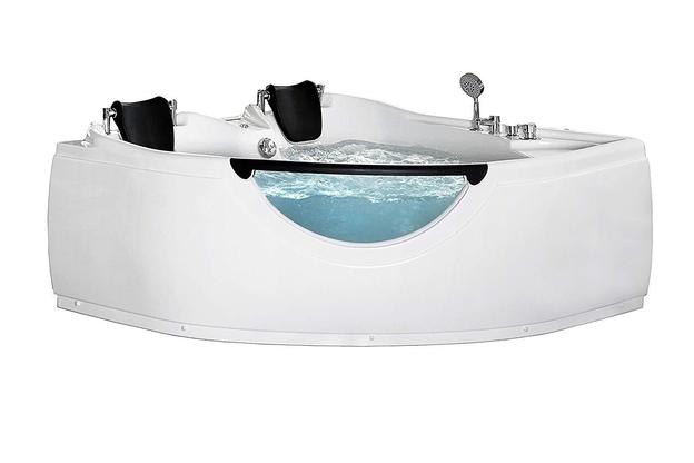 Mesa BT-150150 In-Home Walk-In Two Person Whirlpool Tub 60"L x 60"W x 28"H - Upzy.com