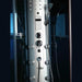 Mesa WS-302A-Blue Glass In-Home Walk-In Steam Shower 38"L x 38"W x 85"H - Upzy.com