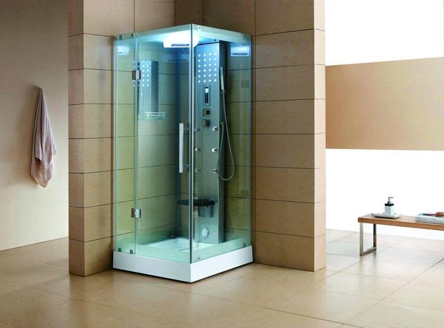 Mesa WS-303 In-Home Walk-In Steam Shower 32"L x 32"W x 85"H - Upzy.com