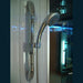 Mesa WS-702A In-Home Walk-In Steam Shower Tub Combo w/ Blue Glass 61"L x 61"W x 89"H - Upzy.com