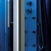 Mesa WS-801L In-Home Walk-In Steam Shower w/ Blue Glass 42"L x 42"W x 85"H - Upzy.com
