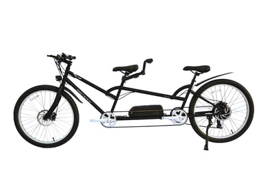 Micargi RAIATEA 500W 48V 26" 7 Speed 2 Seater Women's Electric Tandem Bike - Upzy.com