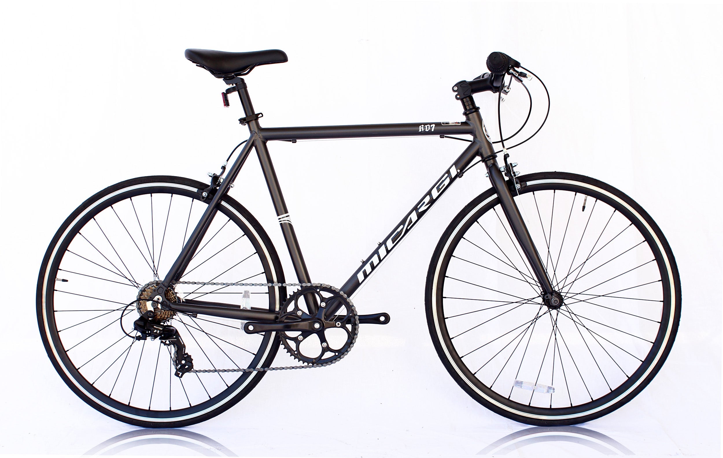 Micargi RD-7 53cm 700C 7 Speed Road Fixed Bike - Upzy.com