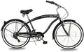 Micargi ROVER 24" Men's 7 Speed Beach Cruiser Bike - Upzy.com