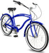 Micargi ROVER 24" Men's 7 Speed Beach Cruiser Bike - Upzy.com