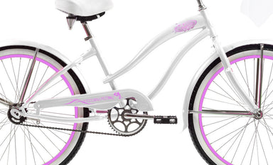 Micargi ROVER 24" Women's Single Speed Step-Through Beach Cruiser Bike - Upzy.com