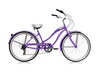 Micargi ROVER 26" Women's Step-Thru Shimano 7 Speed Beach Cruiser Bike - Upzy.com