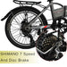 Micargi SECO 36V 20" 7 Speed Aluminum Commuter Folding Electric Bike - Upzy.com