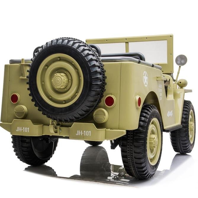Mini Moto Toys Military Car JP-101 Kids Electric Ride-On Toy Parental Remote - Upzy.com
