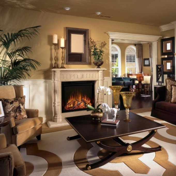 Modern Flames 26" Redstone Traditional Built-In Electric Fireplace Insert RS-2621 - Upzy.com