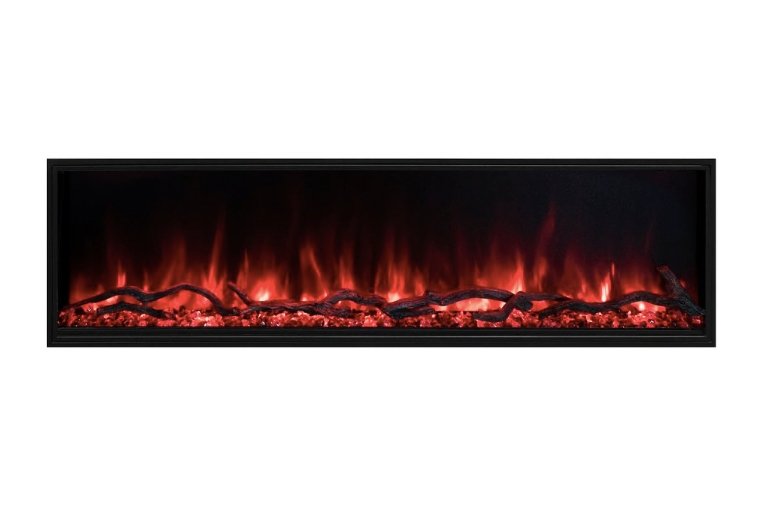 Modern Flames 44" Landscape Pro SLIM Built-In Linear Electric Fireplace LPS-4414 - Upzy.com