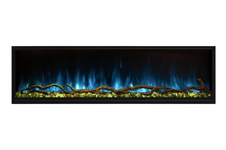 Modern Flames 44" Landscape Pro SLIM Built-In Linear Electric Fireplace LPS-4414 - Upzy.com