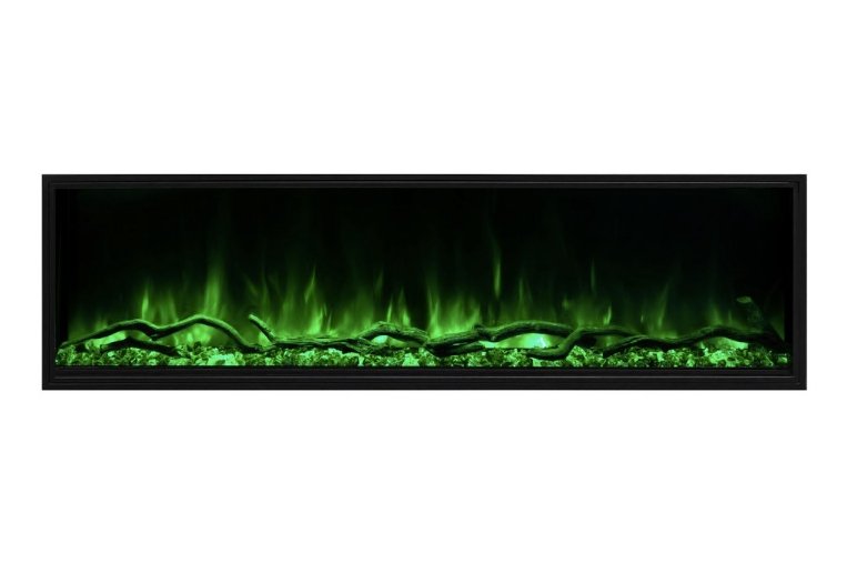 Modern Flames 56" Landscape Pro SLIM Built-In Linear Electric Fireplace LPS-5614 - Upzy.com