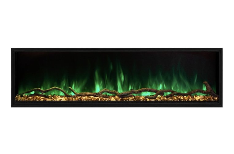 Modern Flames 56" Landscape Pro SLIM Built-In Linear Electric Fireplace LPS-5614 - Upzy.com