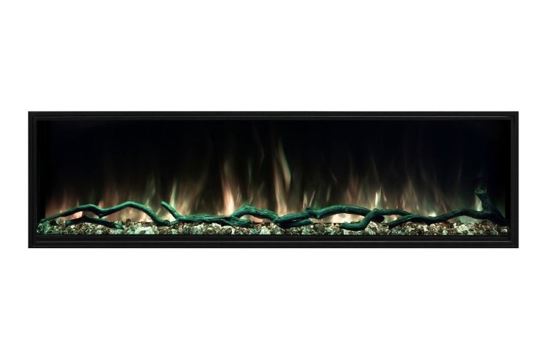 Modern Flames 80" Landscape Pro SLIM Built-In Linear Electric Fireplace LPS-8014 - Upzy.com