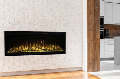 Modern Flames SPS-100B 100" Spectrum Slimline Wall Mount/Recessed Electric Fireplace - Upzy.com