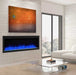 Monessen Allusion PLATINUM SF-ALLP60-BK 60" Recessed Linear Electric Fireplace - Upzy.com