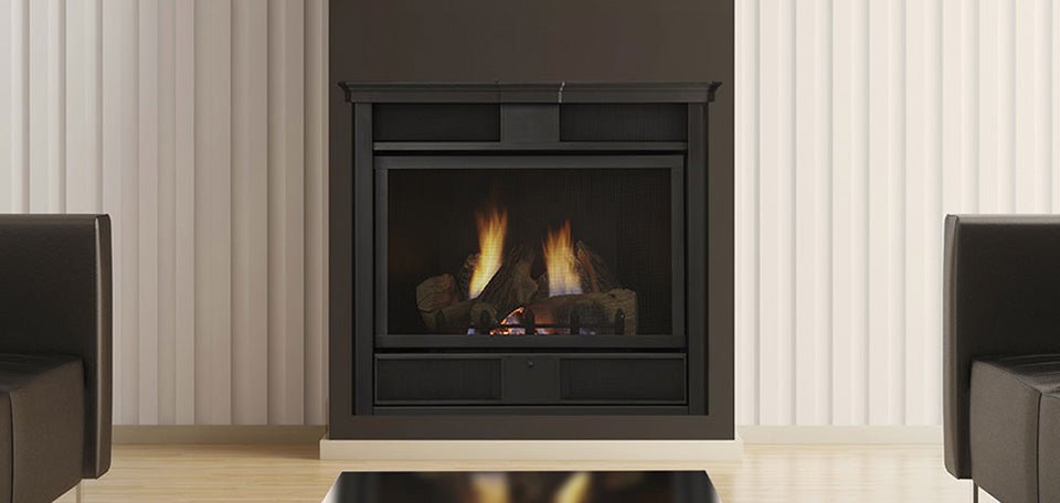 Monessen Hearth 32" Symphony VFC32 Vent-Free Traditional Gas Fireplace - Upzy.com