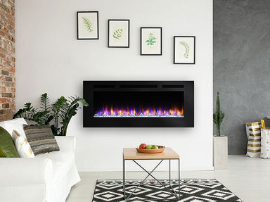 Monessen Hearth Simplifire SF-ALL60-BK Allusion 60" Recessed Linear Electric Fireplace - Upzy.com