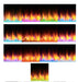 Monessen SimpliFire Scion SF-SC43-BK 43" Clean Face Wall Mount Linear Electric Fireplace - Upzy.com