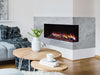 Monessen SimpliFire Scion Trinity SF-SCT43-BK 43" Clean Face Linear Electric Fireplace - Upzy.com