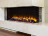 Monessen SimpliFire Scion Trinity SF-SCT43-BK 43" Clean Face Linear Electric Fireplace - Upzy.com