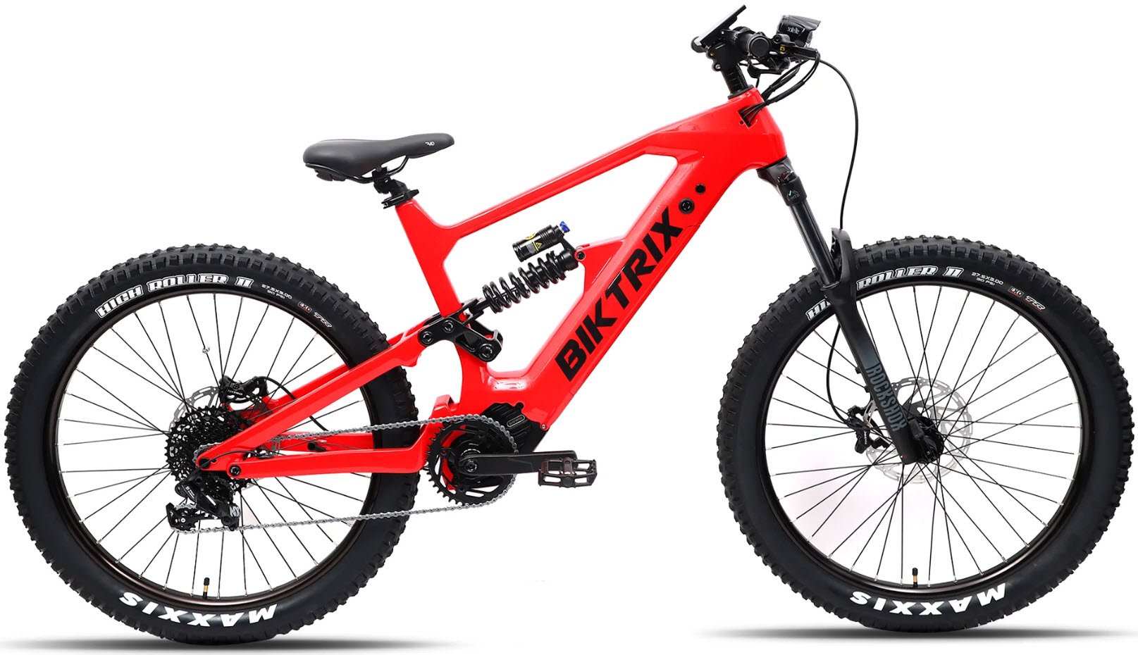 2025 Biktrix Monte Capro Lite Carbon Suspension Mid Drive Electric Bike