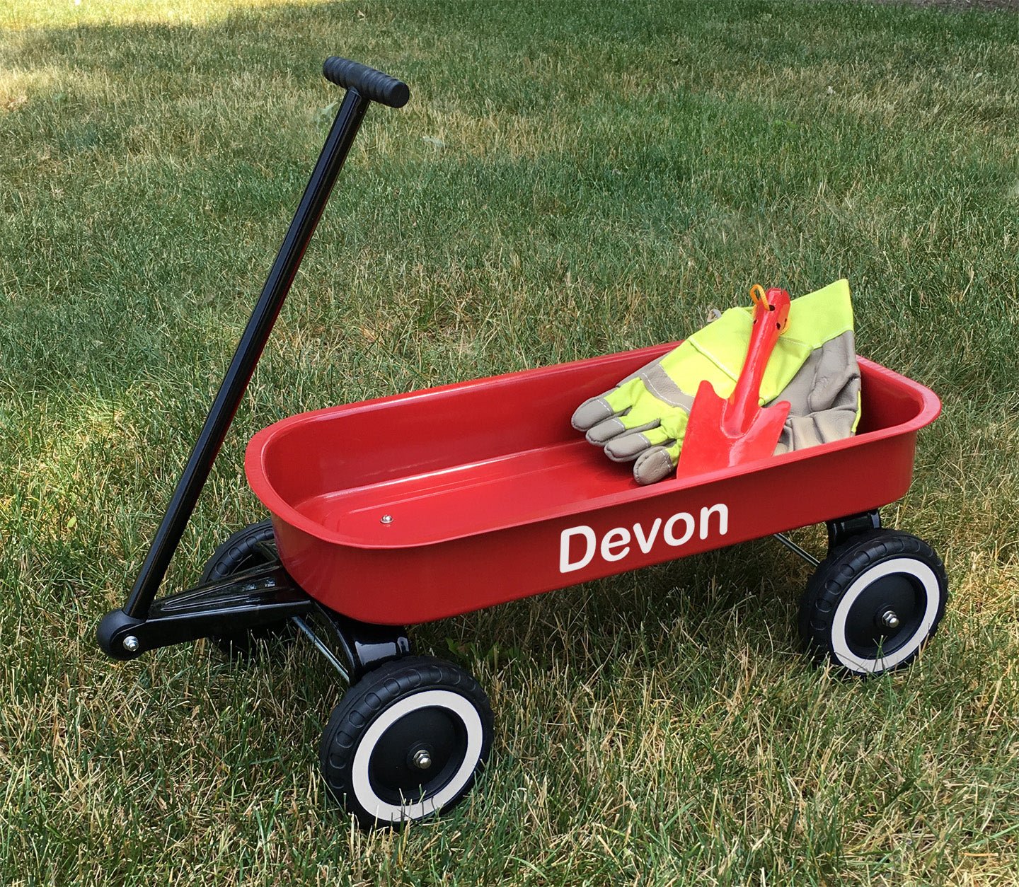 Morgan Cycle Garden Ready Personalized Tot Wagon w/Gloves and Trowel - Upzy.com