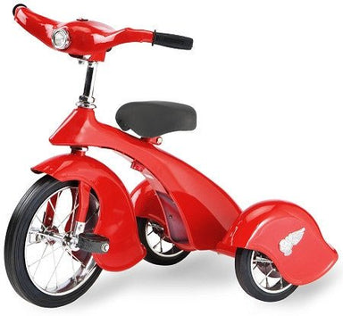 Morgan Cycle Retro Style Red Bird Steel Kids Tricycle, 31201 - Upzy.com