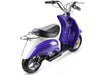 MotoTec 24V Kids Electric Moped, MT-EM_Purple - Upzy.com