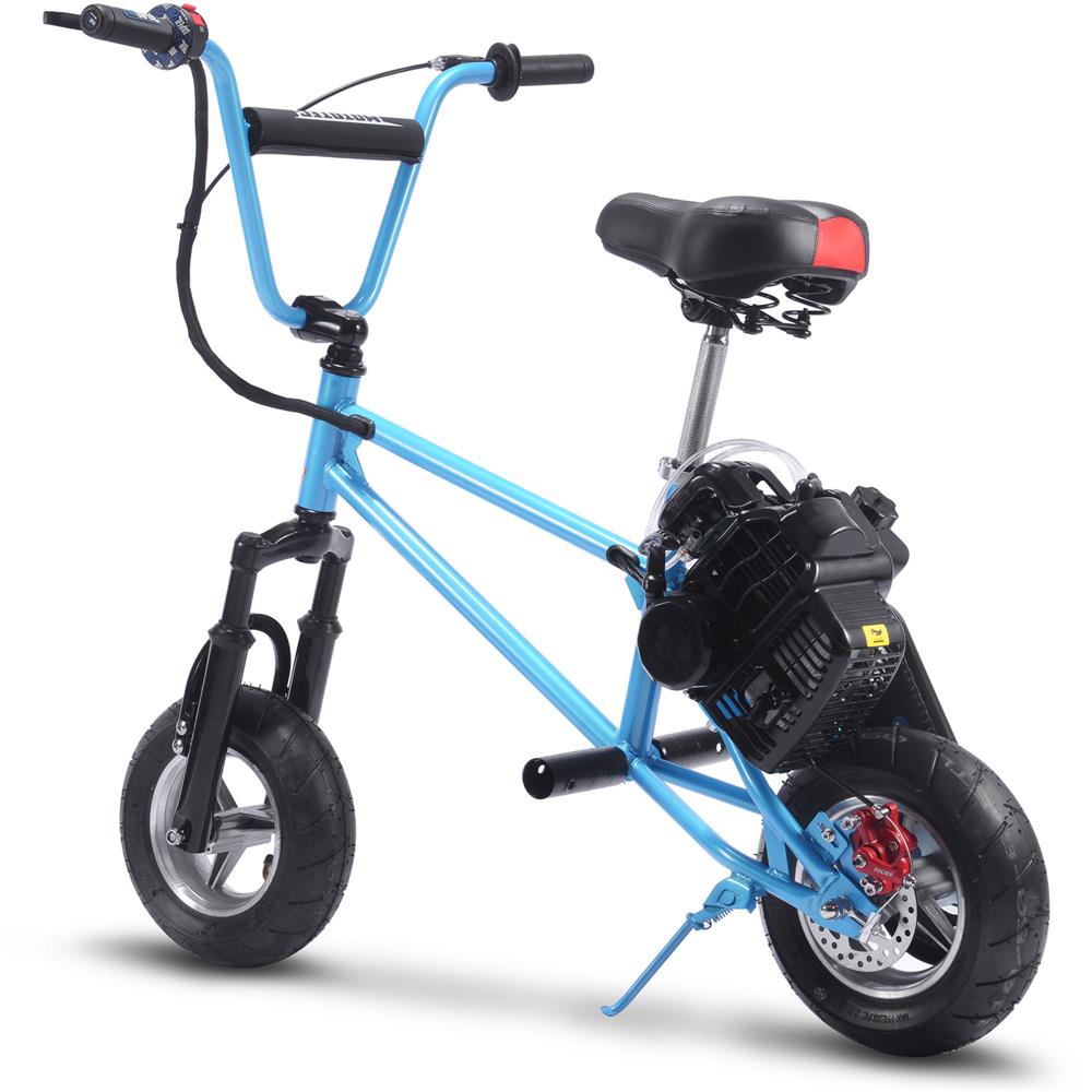 MotoTec 49cc 2-Stroke V2 Kids EPA Approved Gas Mini Bike Scooter - Upzy.com