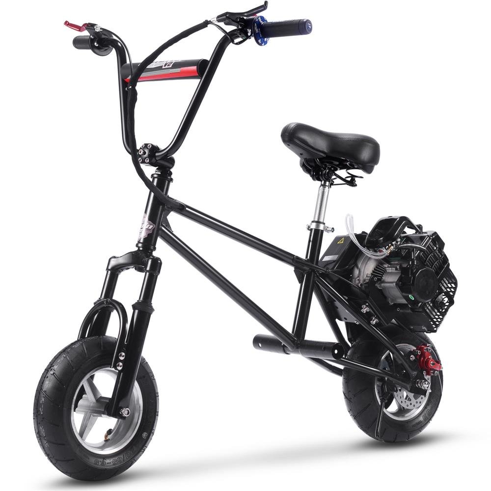 MotoTec 49cc 2-Stroke V2 Kids EPA Approved Gas Mini Bike Scooter - Upzy.com