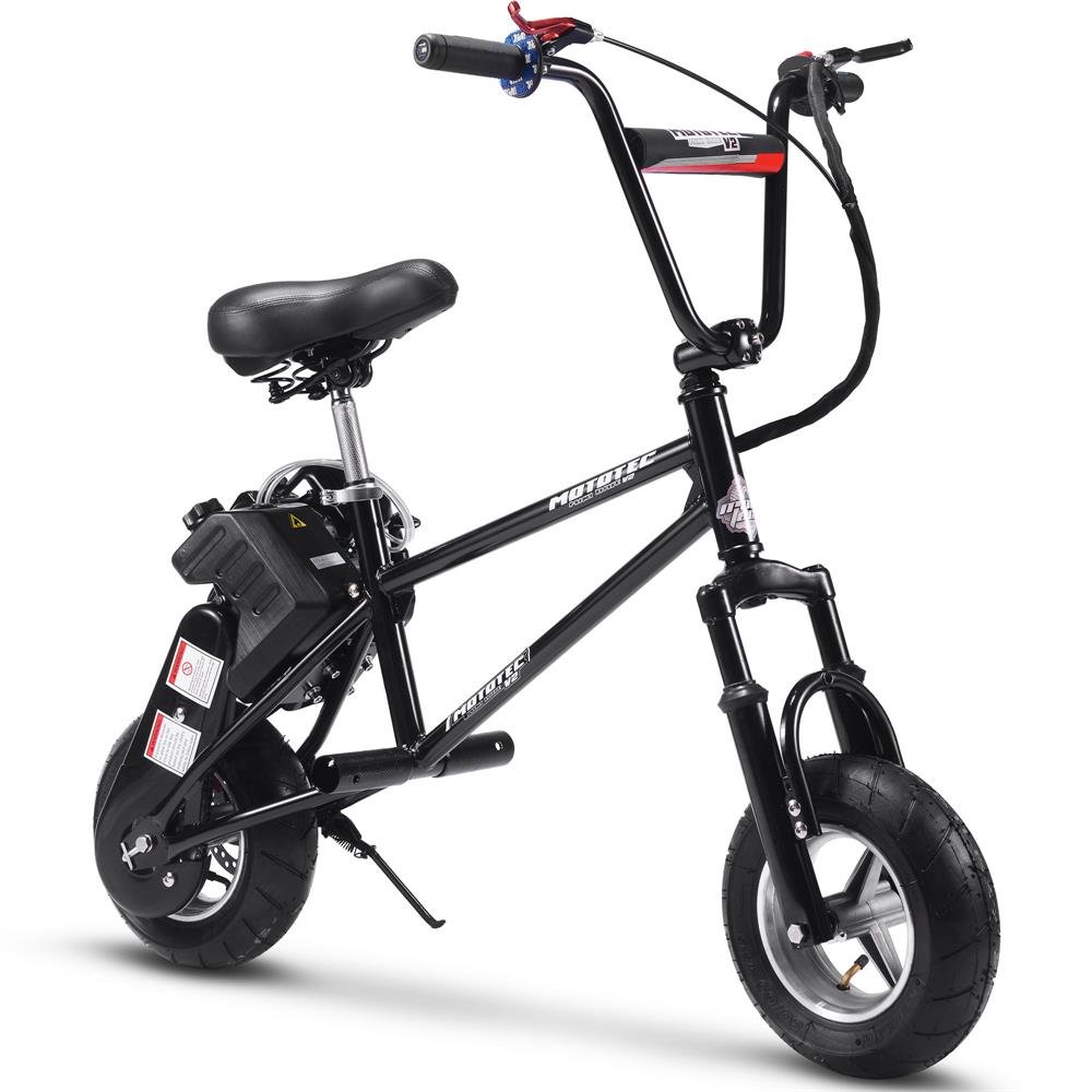 MotoTec 49cc 2-Stroke V2 Kids EPA Approved Gas Mini Bike Scooter - Upzy.com
