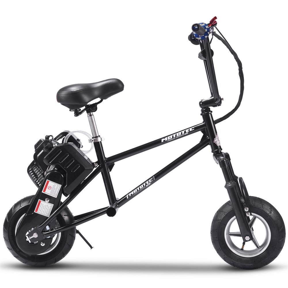 MotoTec 49cc 2-Stroke V2 Kids EPA Approved Gas Mini Bike Scooter - Upzy.com