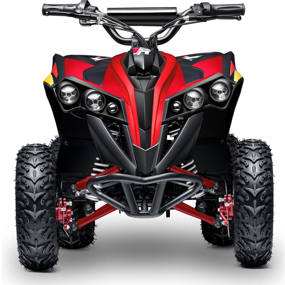 MotoTec E-BULLY 1000W 36V Kids Suspension Electric Quad All-Terrain Vehicle ATV